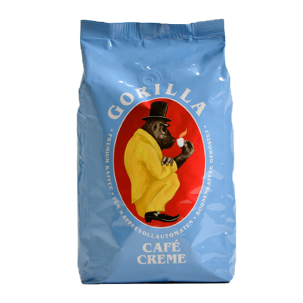 Gorilla Café Creme, 1000g ganze Bohne