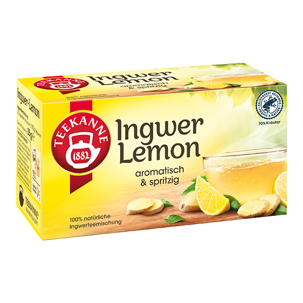 Teekanne Ingwer-Lemon