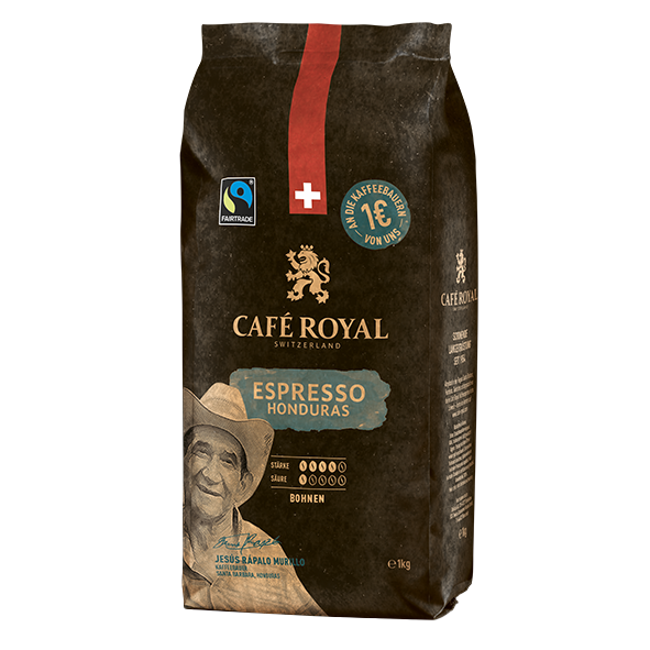 Café Royal Espresso Honduras, 1000g ganze Bohne