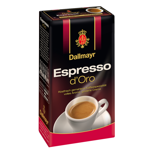 Dallmayr Espresso d´Oro gemahlen
