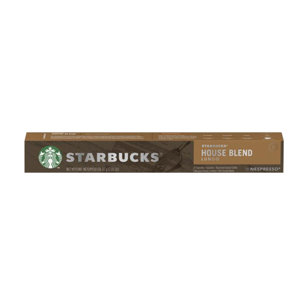 Starbucks® House Blend Lungo für Nespresso, 10 Kapseln