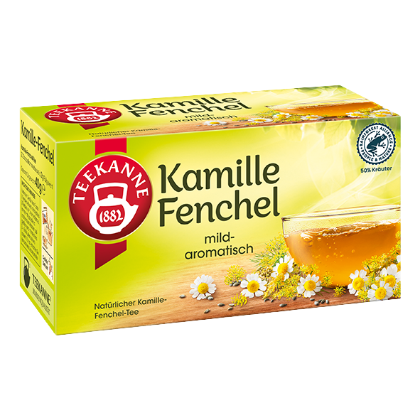 Teekanne Kamille-Fenchel