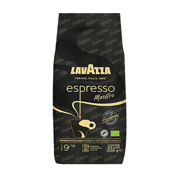 Lavazza Bio espresso Maestro, 1000g ganze Bohne