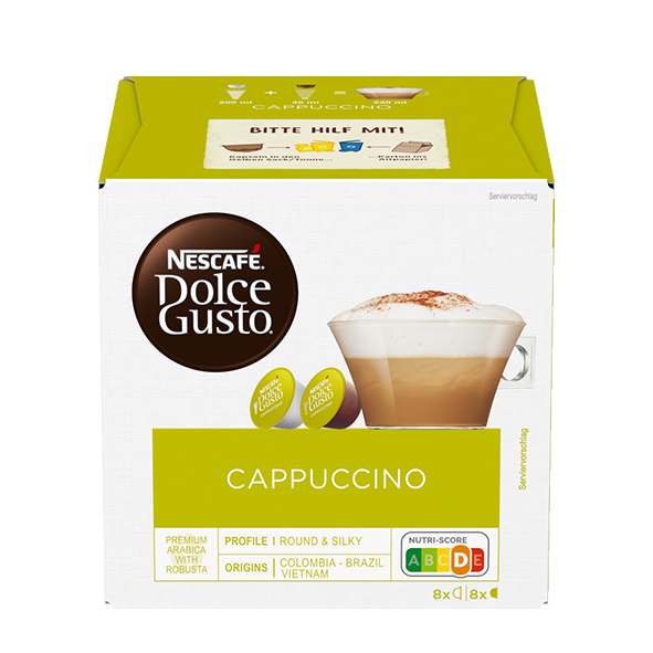 Nescafé Dolce Gusto Cappuccino 16 Kapseln