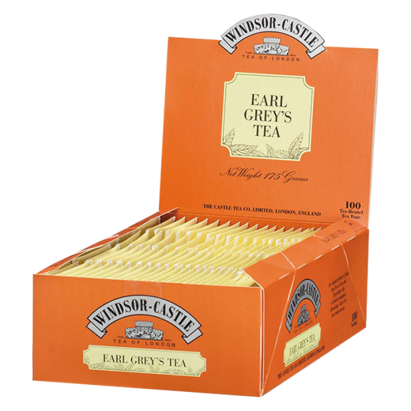 Windsor-Castle Earl Grey&#039;s Tea 100 Teebeutel