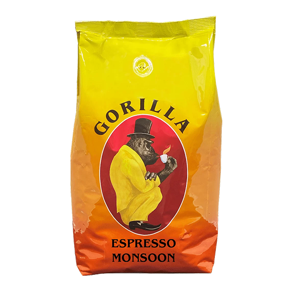 Gorilla Espresso Monsoon, 1000g ganze Bohne