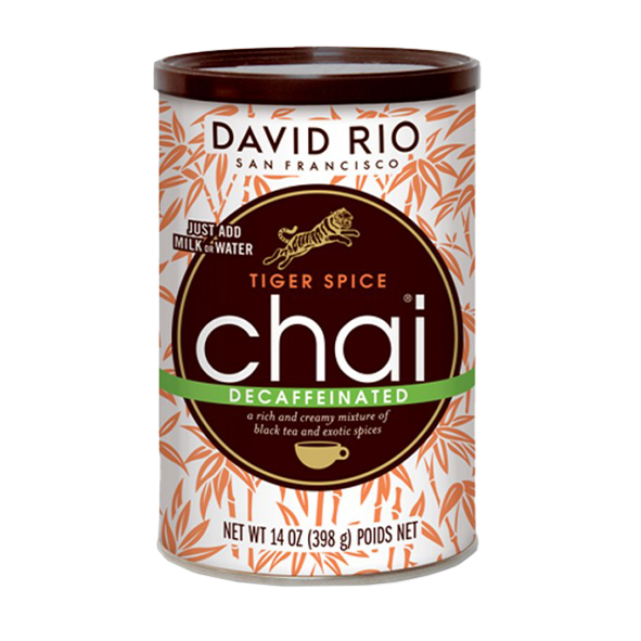 David Rio Tiger Spice Decaf Chai, 398g Dose