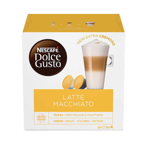 Nescafé Dolce Gusto Latte Macchiato 16 Kapseln