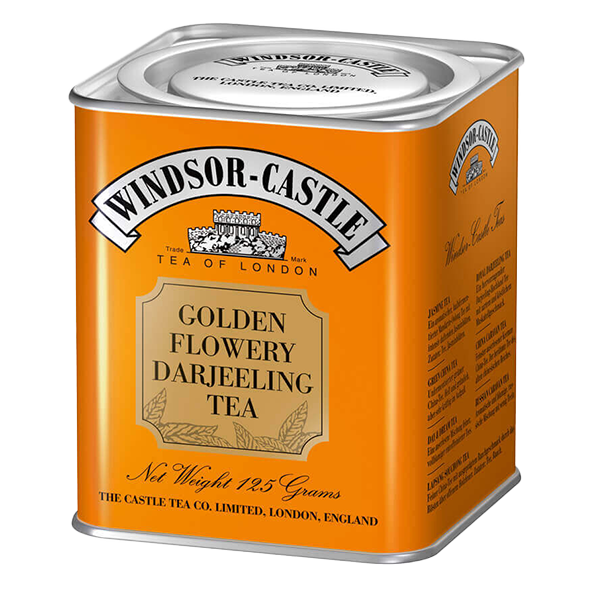 Windsor-Castle Golden Flowery Darjeeling Tea, 125g Dose