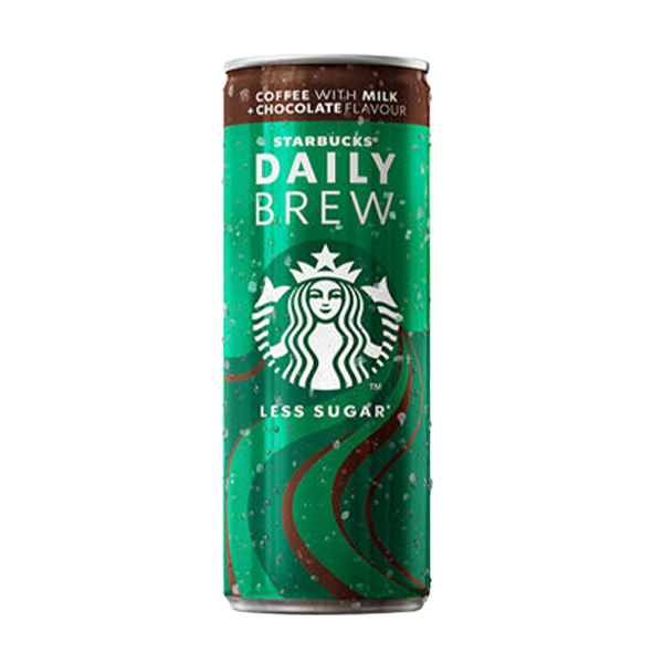 Starbucks Daily Brew Coffee with Milk + Chocolate Falvour, 0,25L