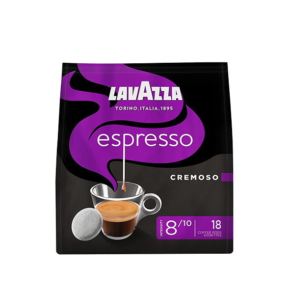 Lavazza espresso Cremoso, 18 Kaffeepads