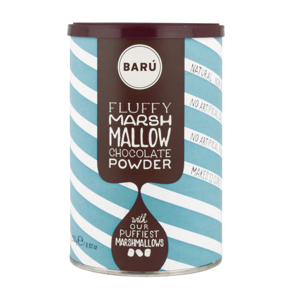 Barú Fluffy Marshmallow Chocolate Powder, 250g