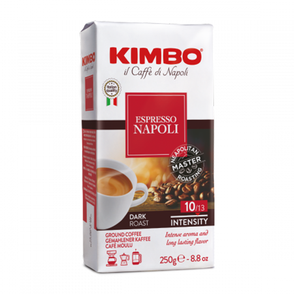KIMBO Espresso Napoli, 250g gemahlen