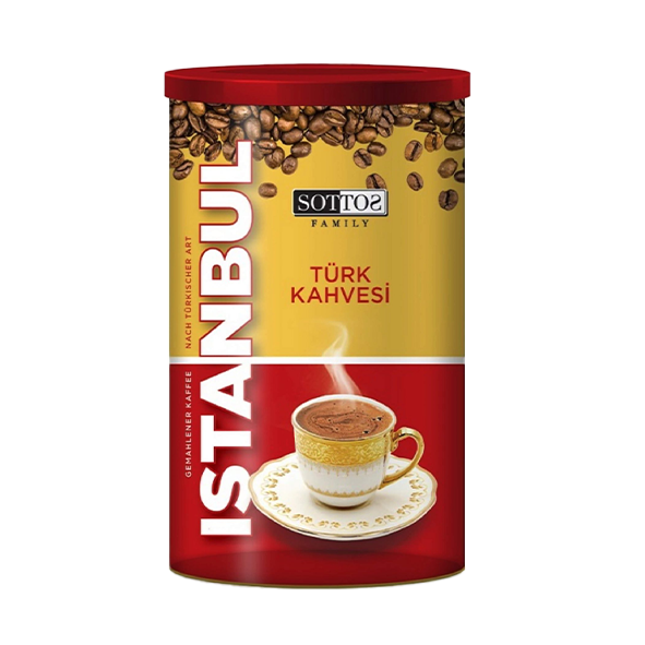 SOTTOS Istanbul türkischer Kaffee - Türk Kahvesi Mokka, 500g gemahlen
