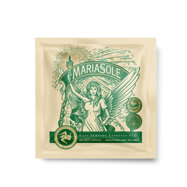 MariaSole Bio Caffè Espresso, 50 E.S.E. Pads