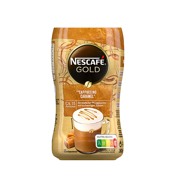 Nescafé Gold Cappuccino Caramel, 260g Dose