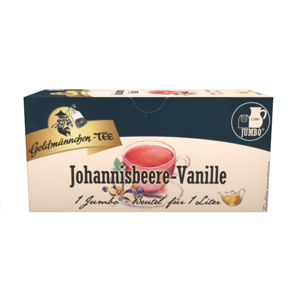 Goldmännchen-TEE JUMBO Johannisbeere-Vanille