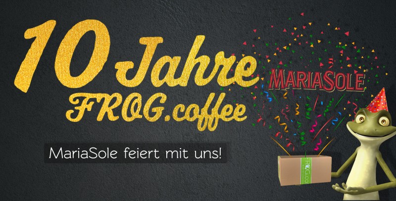 10% Jubiläumsrabatt auf MariaSole Caffè