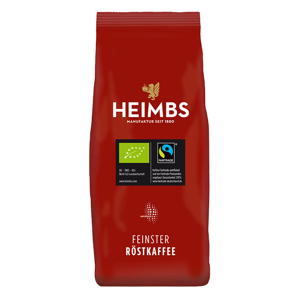 HEIMBS Feinster Röstkaffee Fairtrade/Bio, 500g gemahlen