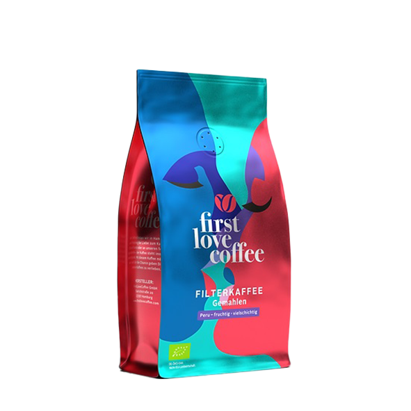 FirstLoveCoffee Bio Filterkaffee, 250g gemahlen