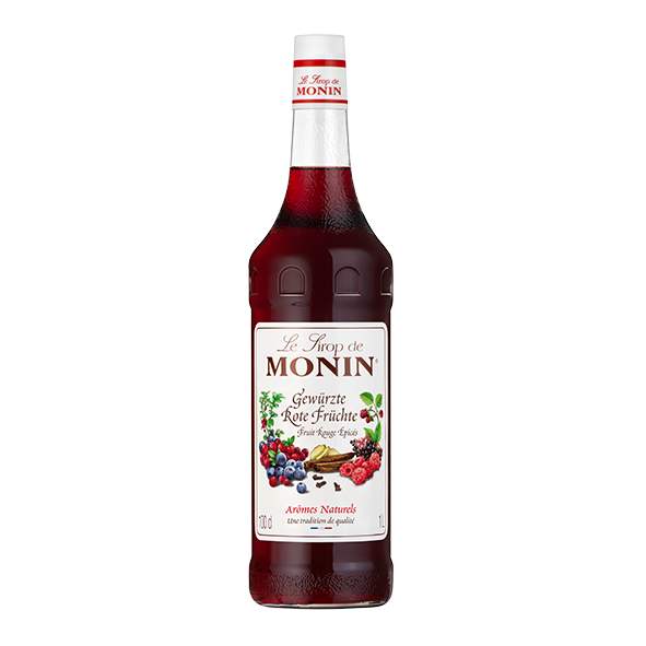 Monin Sirup Spiced Red Berries, 1,0L