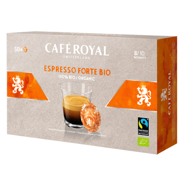 Café Royal Office Pads Espresso Forte Bio, 50 Pads