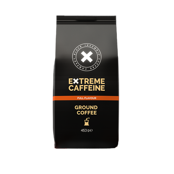 Black Insomnia Extreme Caffeine Full Flavour, 453g gemahlen