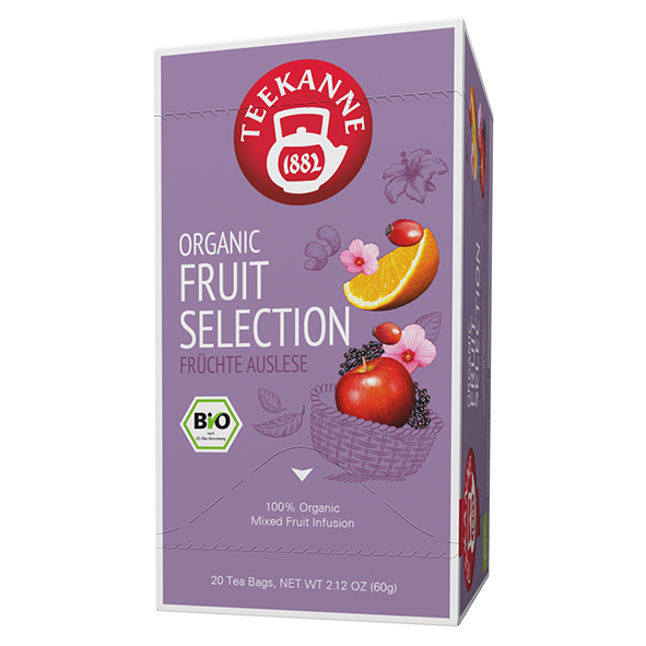 Teekanne Bio Organic Fruit Selection Früchtetee