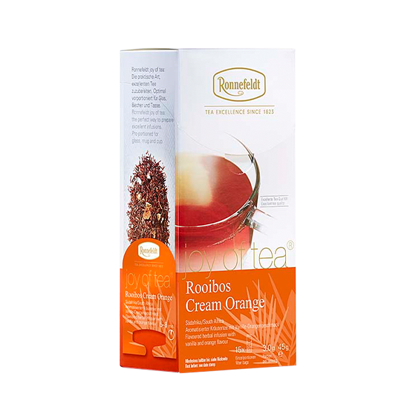 Ronnefeldt Joy of Tea Rooibos Cream Orange, 15 Filter Bags