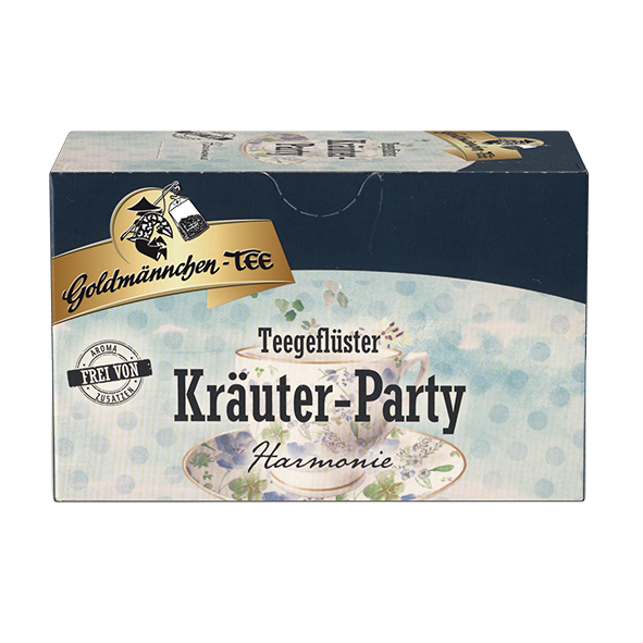 Goldmännchen-TEE Teegeflüster Kräuter-Party Harmonie