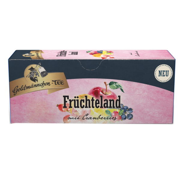 Goldmännchen-TEE Früchteland mit Cranberries 25 Aufgussbeutel