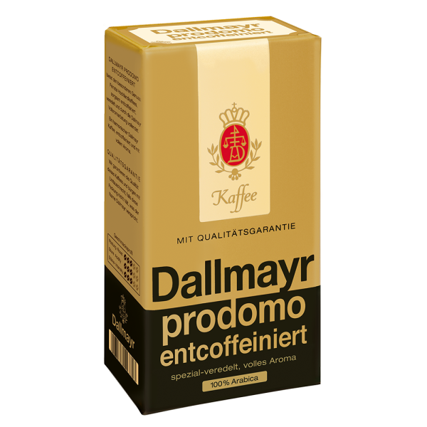 Dallmayr prodomo entcoffeiniert gemahlen, 500g