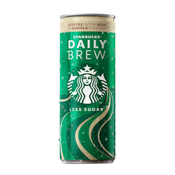 Starbucks Daily Brew Coffee with Milk + Vanilla Falvour, 0,25L