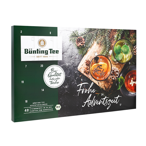 Bünting Bio Tee Adventskalender Frohe Adventszeit