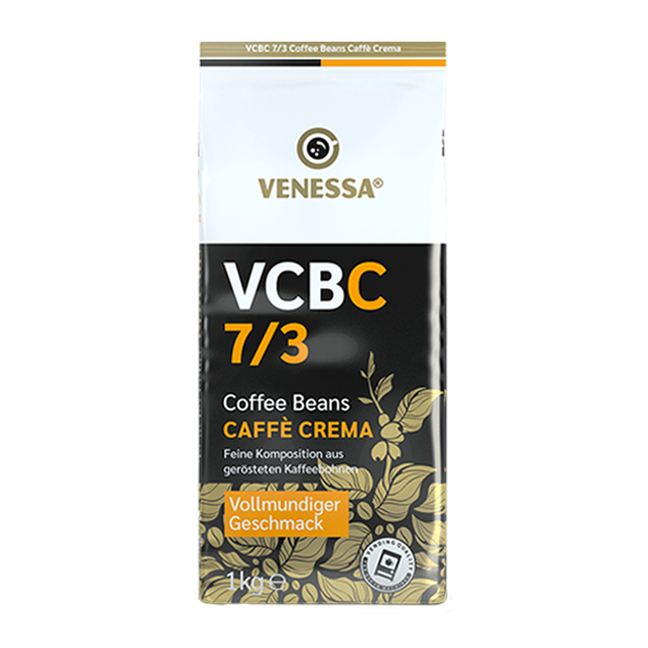 Venessa Caffè Crema VCBC 7|3, 1000g ganze Bohne