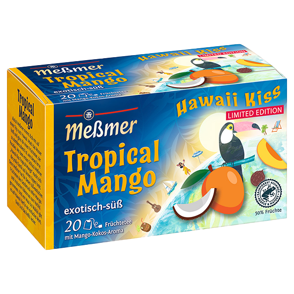 Meßmer Hawaii Kiss Tropical Mango, 20 Aufgussbeutel
