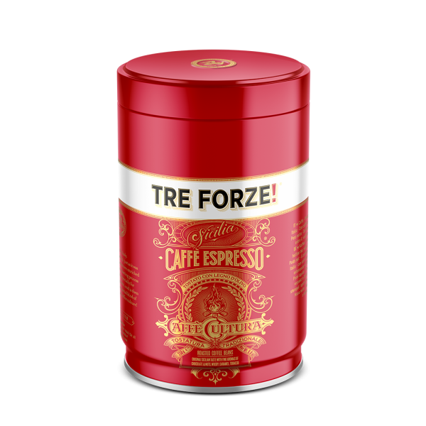 Tre Forze! Caffè Espresso ganze Bohne, 250g Dose