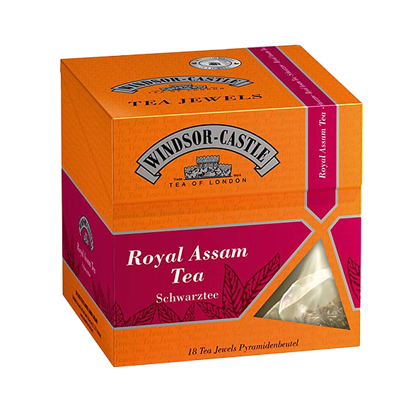 Windsor-Castle Royal Assam Tea, 18 Pyramidenbeutel