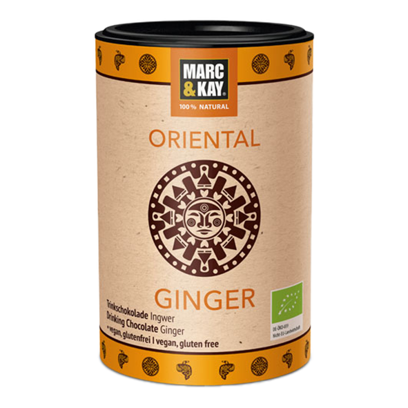 Marc &amp; Kay Bio Oriental Ginger Trinkschokolade, 250g
