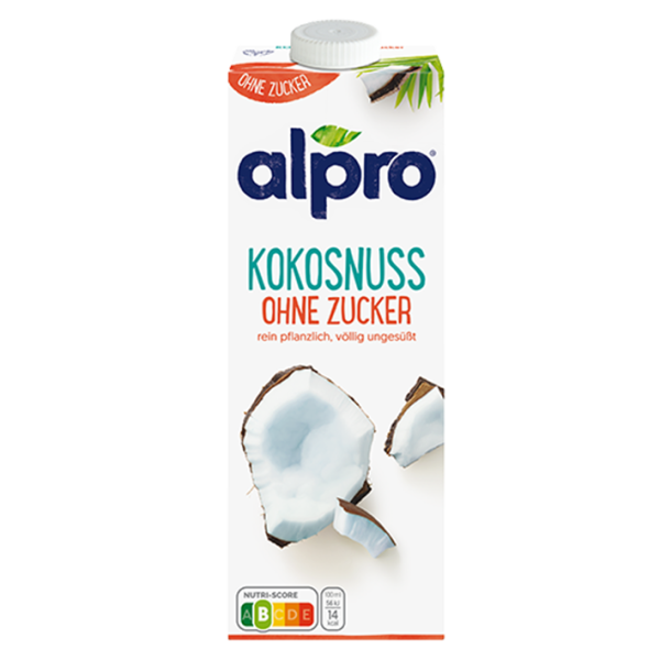 Alpro Kokosnuss ohne Zucker, 1 Liter