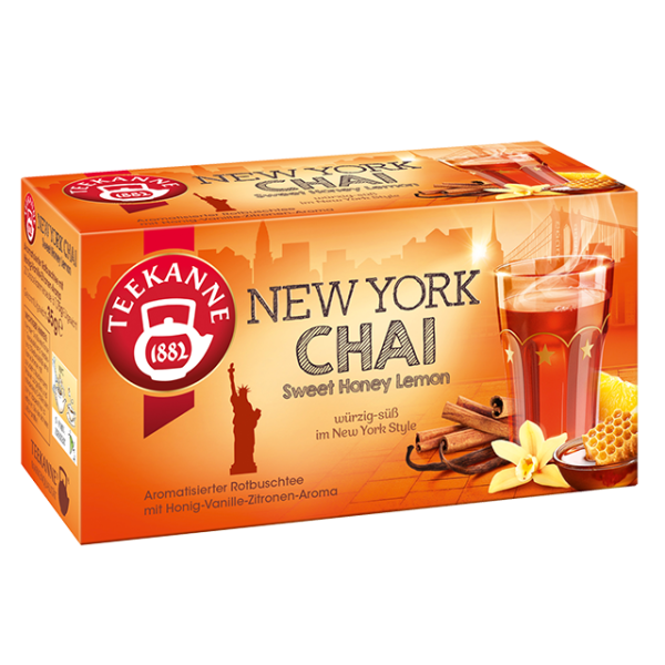Teekanne NEW YORK CHAI Sweet Honey Lemon