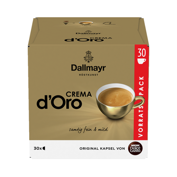 Nescafé Dolce Gusto Dallmayr Crema d&#039;Oro 30 Kapseln