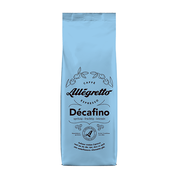 Allegretto Espresso Décafino, 250g, ganze Bohne