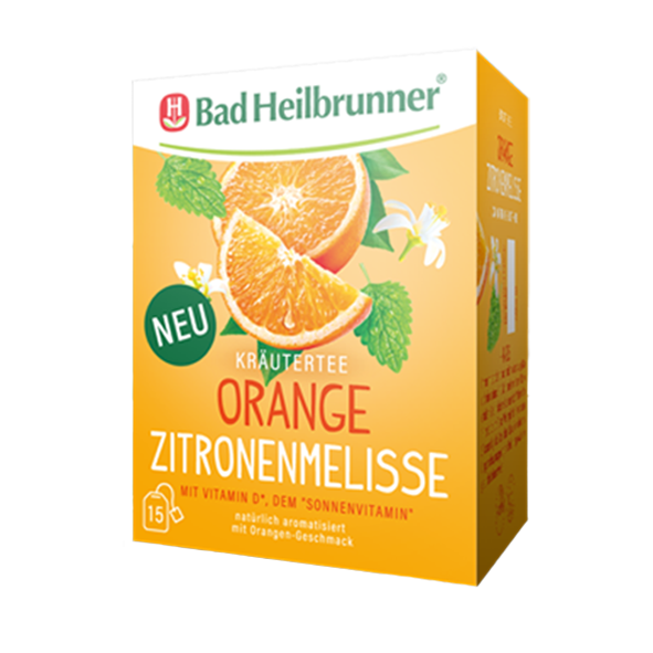 Bad Heilbrunner Orange Zitronenmelisse