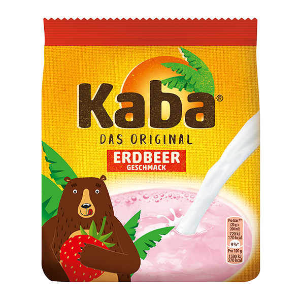 Kaba Erdbeer Getränkepulver, 400g