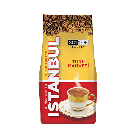 Sottos Istanbul türkischer Kaffee - Türk Kahvesi Mokka, 100g gemahlen