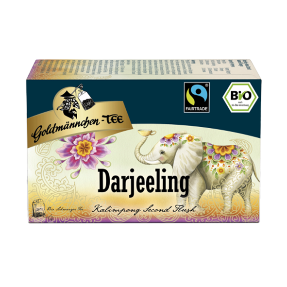 Goldmännchen-TEE Bio Darjeeling, 20er