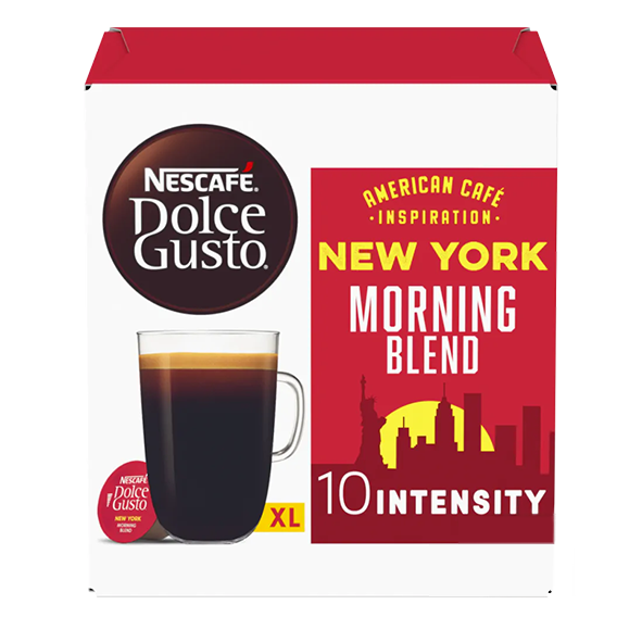 Nescafé Dolce Gusto American Café Inspiration New York Morning Blend, 18 Kapseln