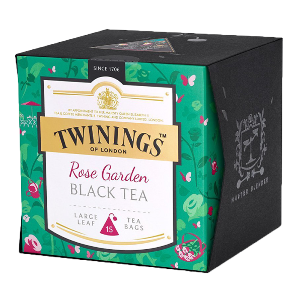 Twinings Rose Garden Black Tea, 15 Teebeutel