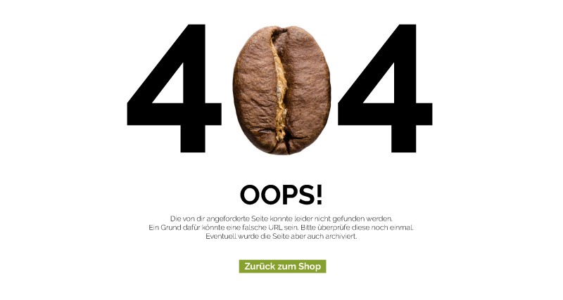 404 Fehler